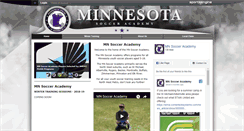 Desktop Screenshot of mnsocceracademy.com